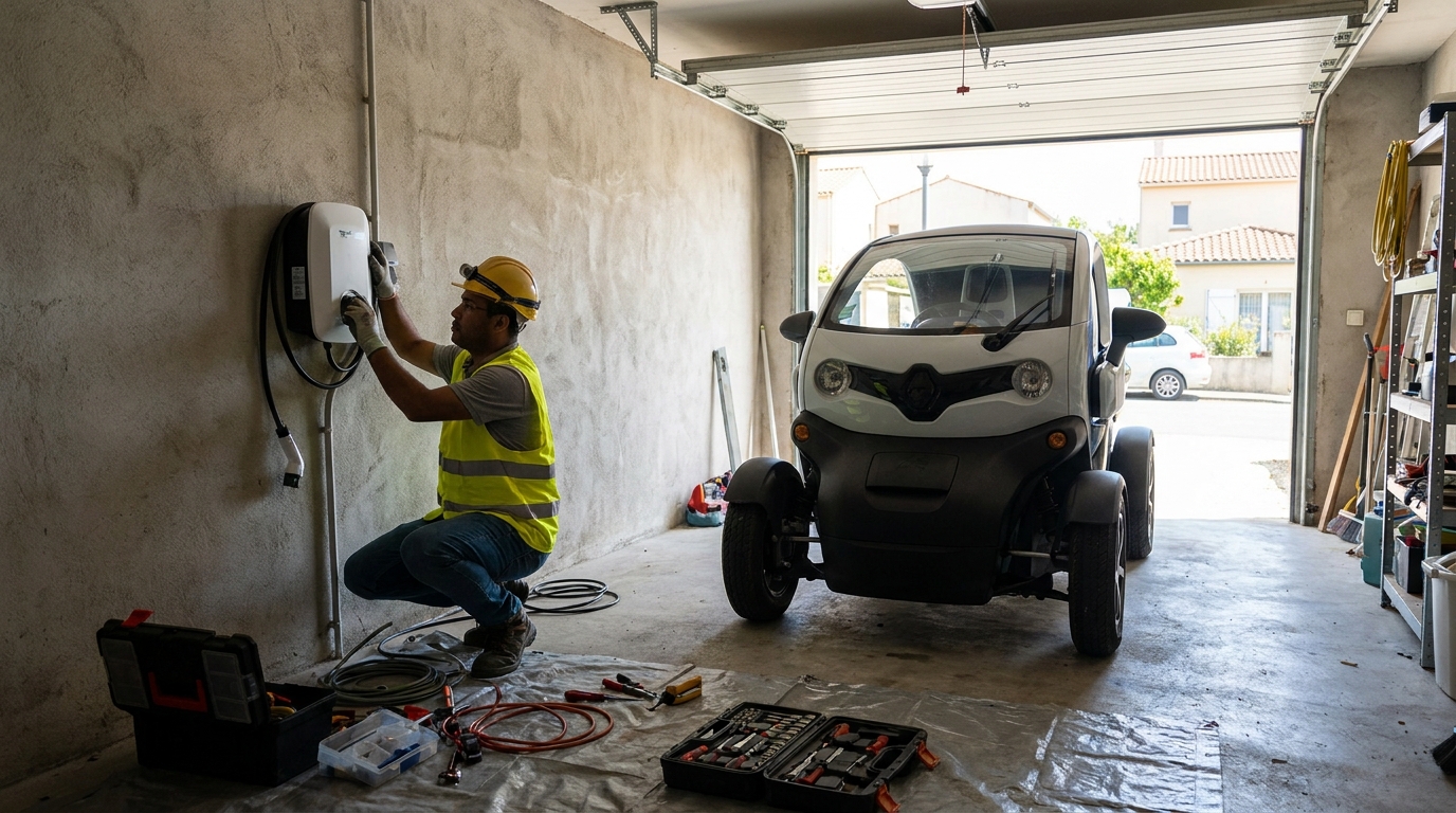 Instalacao de carregador de carro eletrico profissional em Caxias do Sul‑RS