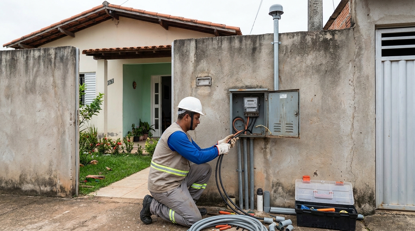 Instalacao de padrao de energia em Caxias do Sul‑RS